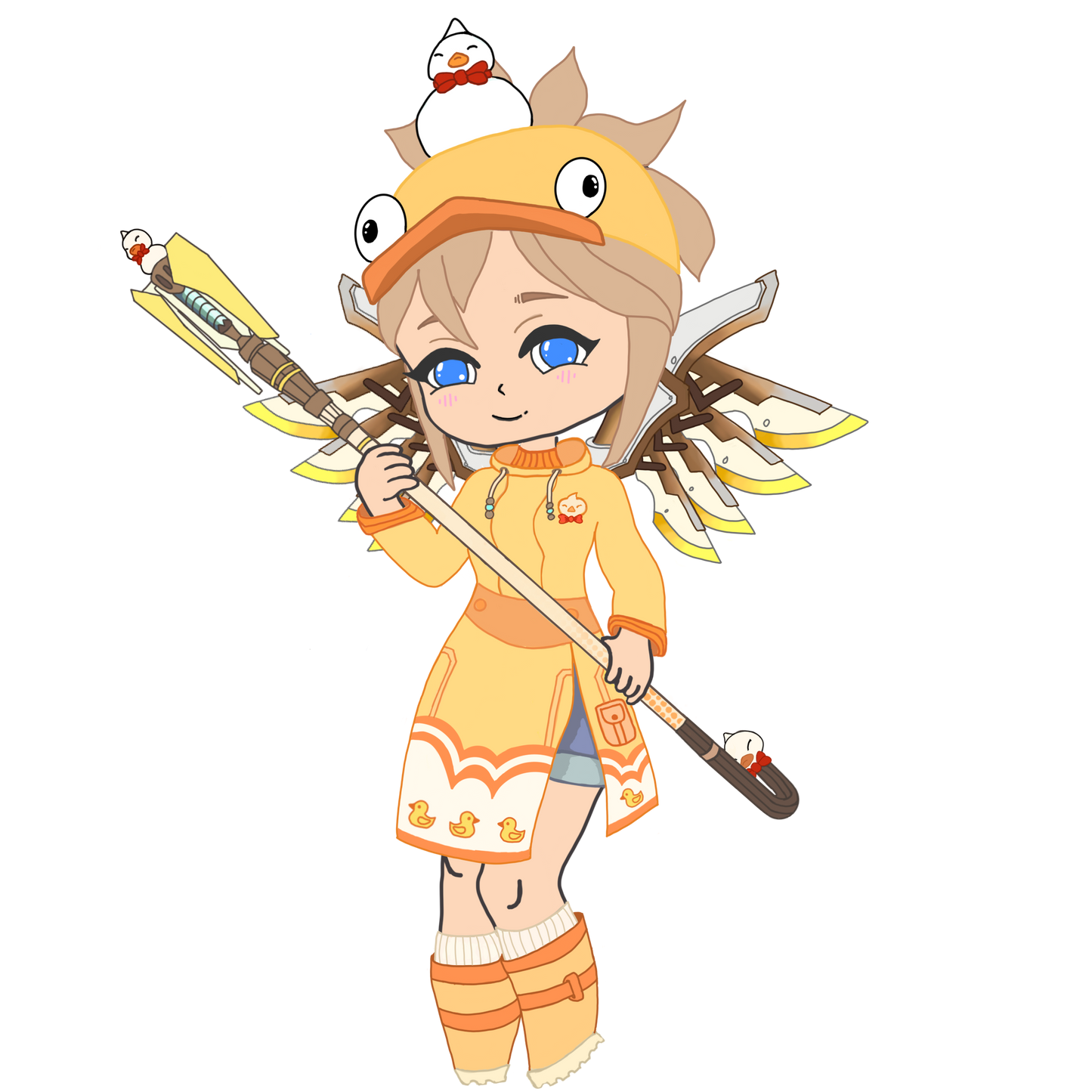 Overwatch - Rainy Day Mercy