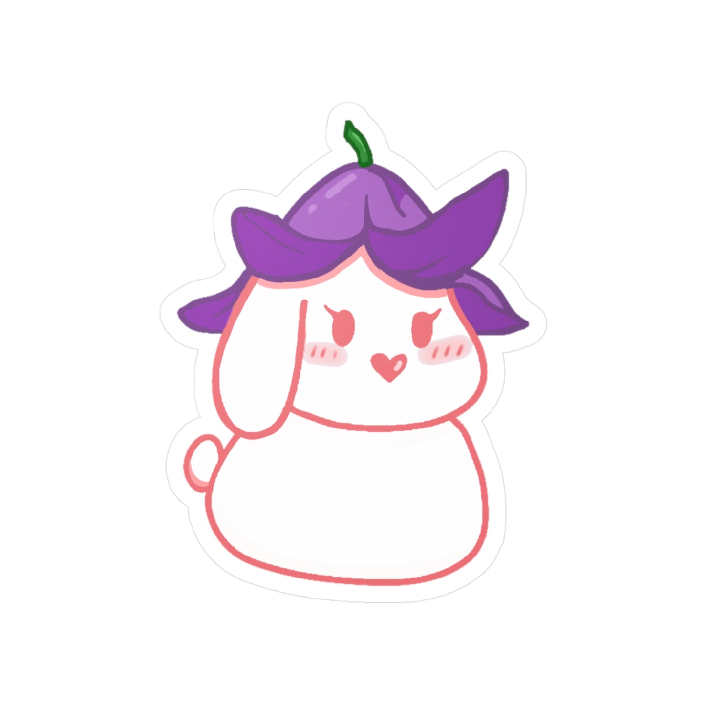 Bun Bun Flower Sticker