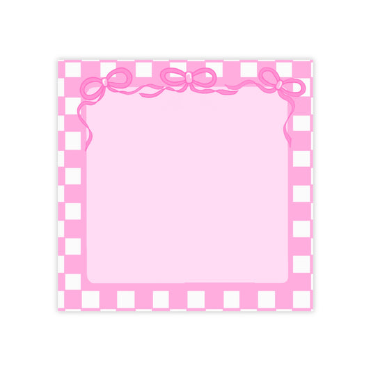 Pretty in Pink Sticky Notes