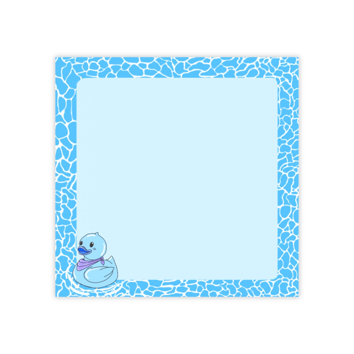 Blue Ducky Sticky Notes