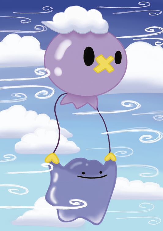 Pokemon - Ditto & Drifloon