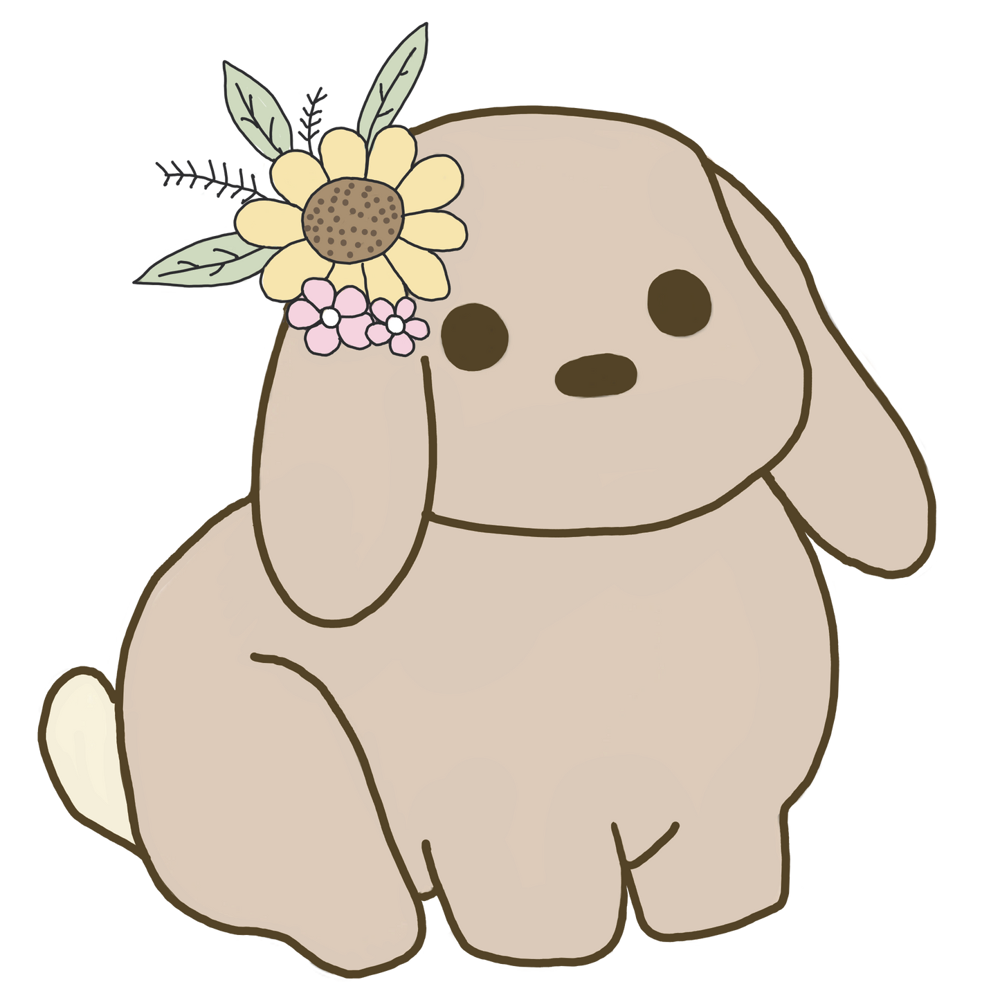 Floral Bun Bun