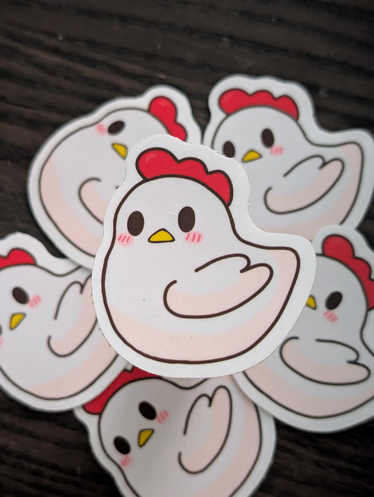 Hen Hen Sticker