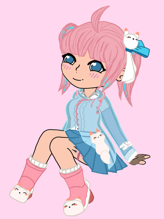 Overwatch - Rainy Day Kiriko