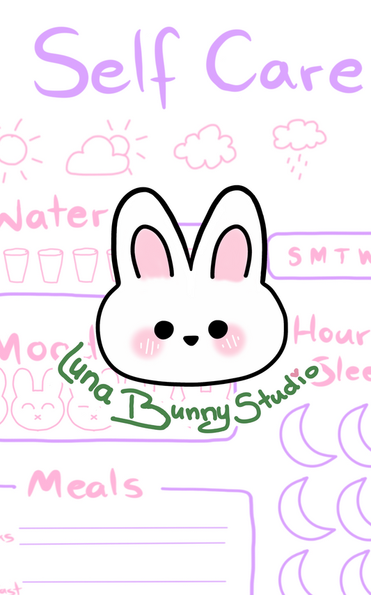 (Digital) Self Care Journal Page